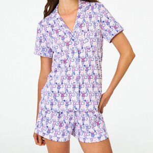 Roller Rabbit Cheer Monkey Polo Pajamas